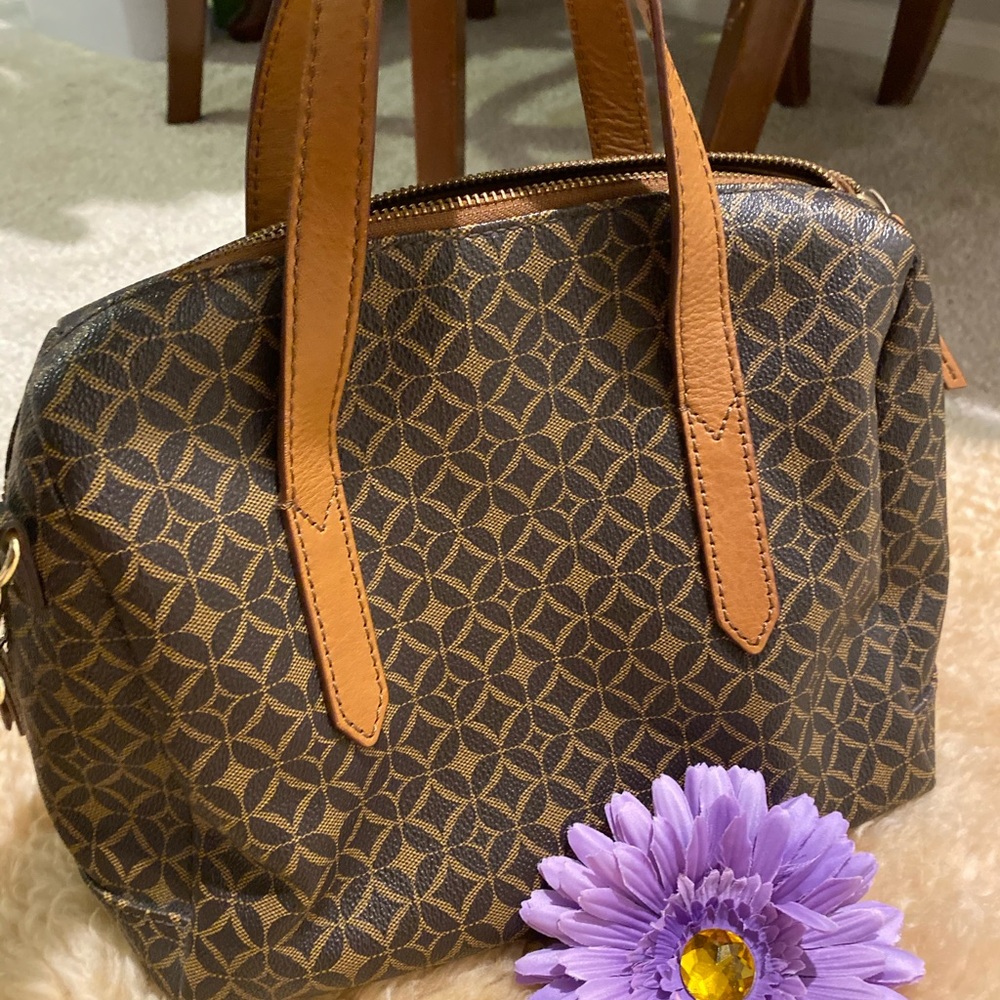 Fossil Satchel Bag Detachable Strap Issue No. 1954 - image 1